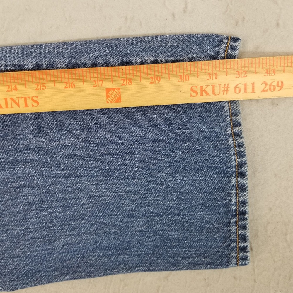 Levi's Jeans Women 31 X 31 Blue '94 Baggy Mid Rise Wide Leg Cotton Denim Pants - Picture 8 of 11